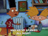 hey arnold nickelodeon GIF