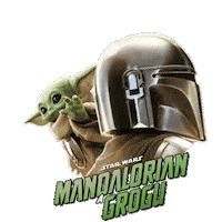 Mandalorian Sticker by falconfilmovenovinky