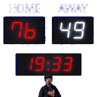 49 Away Sticker