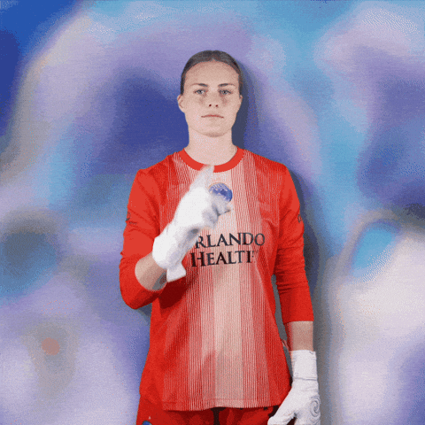 Goalie Shush GIF by Orlando Pride