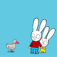 Birds Apprendre GIF by simon_superrabbit