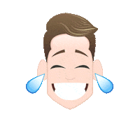 Max And Harvey Laugh Sticker by CBBC