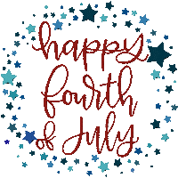 Independence Day Holiday Sticker