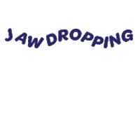 Jawdropping Wow Sticker by Madly Gems