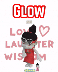 Sparkle Glow GIF by Zhotcita