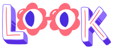 Look Sticker