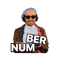 6 7 Number Sticker