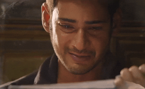 Sobbing Mahesh Babu GIF