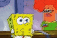 Angel1980s bob esponja pensar angelhernandez GIF