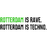 Rotterdam Rave Festival 2019 Techno Sticker by rotterdam rave