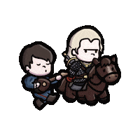 bypaperpirate netflix travel horse guitar Sticker