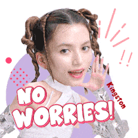 No Worries Ok Sticker by Kingston Technology