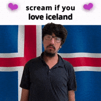 (silent) scream if you love iceland