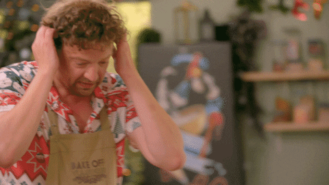Bake Off Christmas GIF by VIER
