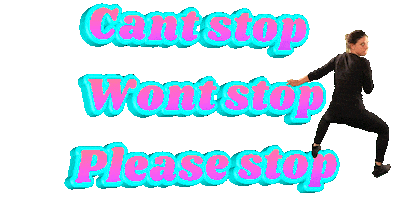 Wont Stop Sticker by chuber channel