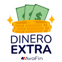 AvaFinMex app dinero extra fintech Sticker