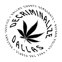 DallasCountyDemocraticParty dcdp dallascountydemocraticparty dallasdemocrats dallas county democratic party Sticker