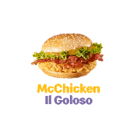 Chicken Sticker by McDonalds Italia