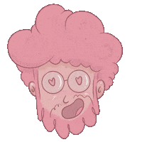 Iorguti love happy pink amor Sticker