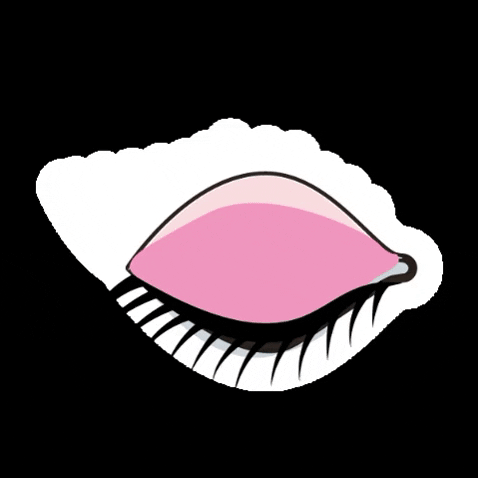 Oh-my-lash eyes makeup eye lashes GIF