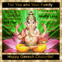 ganesh chaturthi family GIF