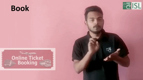 Sign Language Book GIF by ISL Connect