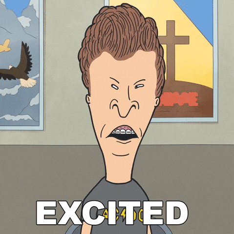 Happy Beavis And Butthead GIF by Paramount+
