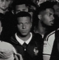 Kylian Mbappe Death Stare GIF