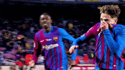 Fc Barcelona Kiss GIF