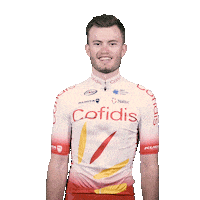 cofidis cycling smile Sticker by Team Cofidis - #CofidisMyTeam