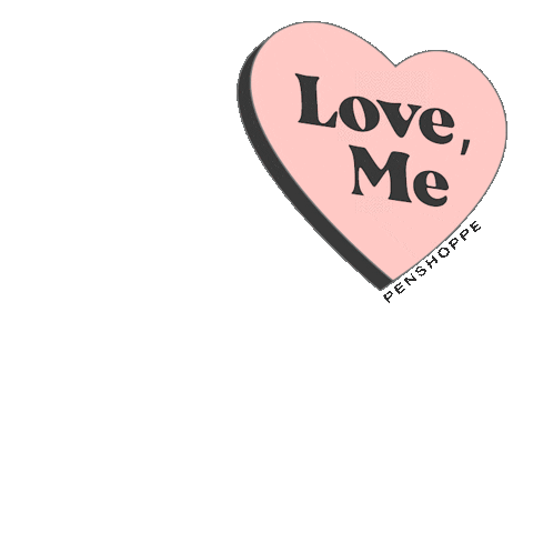 Love Myself Heart Sticker by Penshoppe