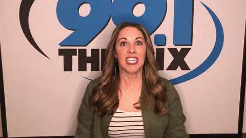 Radio Station Yes GIF by 99.1 The Mix