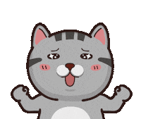 Happy Cat Sticker by VITA VITA ‧ 塔仔不正經