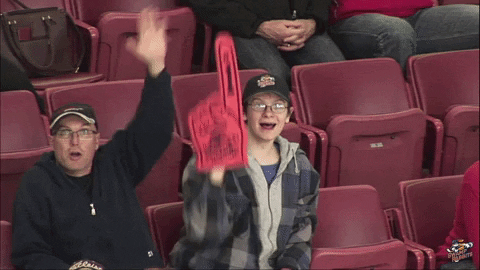 number 1 hockey GIF by Greenville Swamp Rabbits