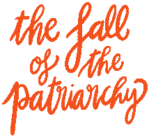 Womens Rights Fall Sticker by Eugeniedbart