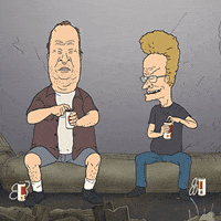 Beavis And Butthead Drinking GIF by Paramount+