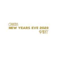 New Years Eve Sticker by cruiserspizza