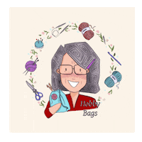 Hobbybags logo hobbybags Sticker