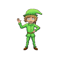 Tizzytheelf christmaself tizzy tizzytheelf tizzy-tilty Sticker