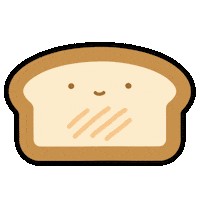 Bread Smile Sticker