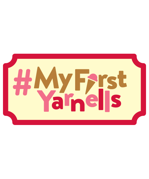 Yarnells pink baby kids yum Sticker