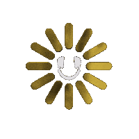 Gold Rotate Sticker by Nova Sound