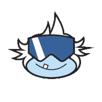Snow Ski Sticker by Mountain Creek