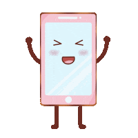 Happy Phone Sticker