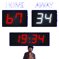 34 Away Sticker