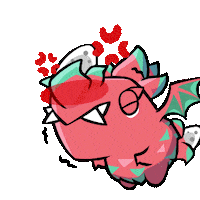 Happy Fire Sticker by Frutti Dino