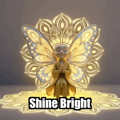 Radiance Shine Bright GIF by BuddhaFlyJourney