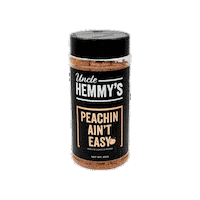 Uncle_Hemmy_BBQ peach spice rub spices Sticker