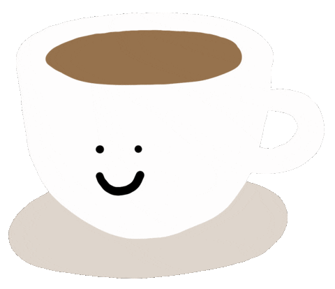 Happy Coffee Sticker