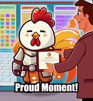 Praise Achievement GIF by Zorooster